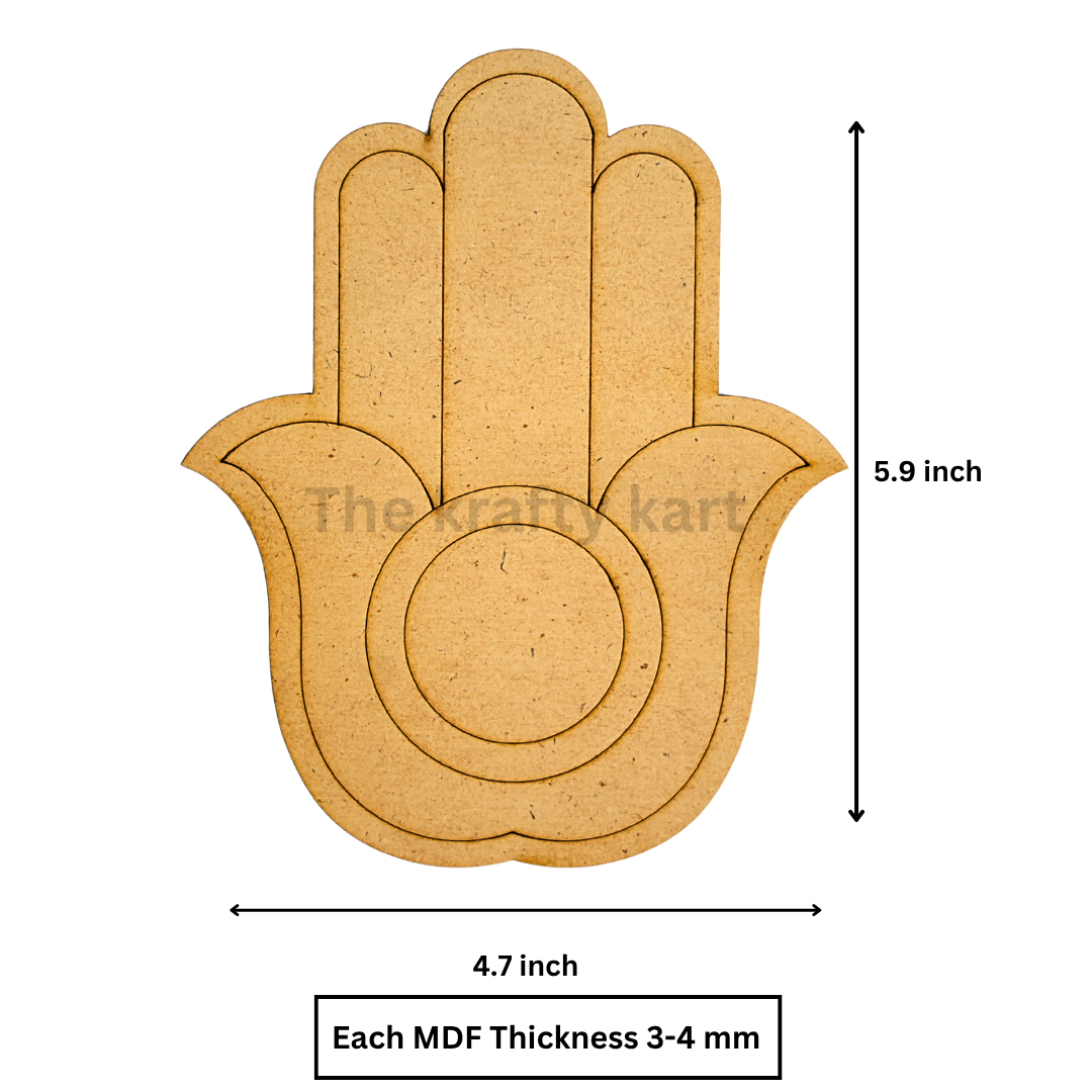 MDF Diwali T-Light Holder (K)