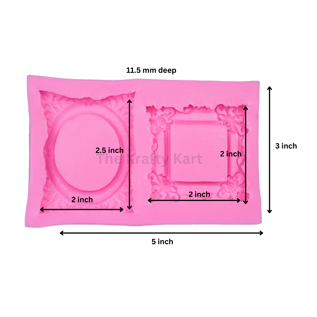 Pink Frame Mould