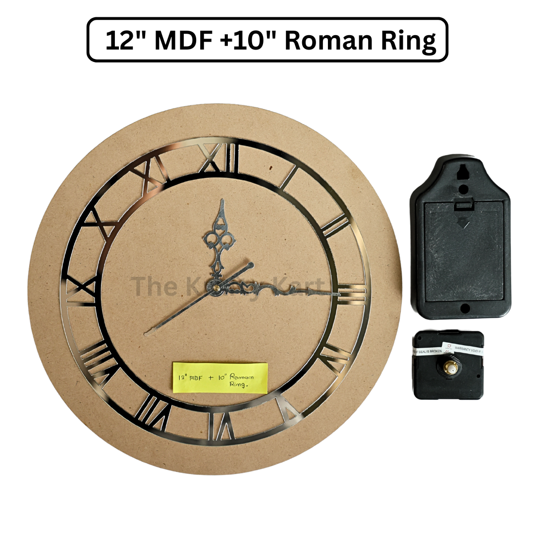 Roman Ring Clock Set