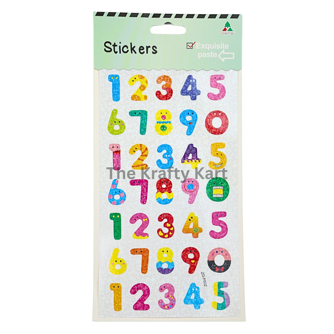 Journal - Glitter Sticker (H)