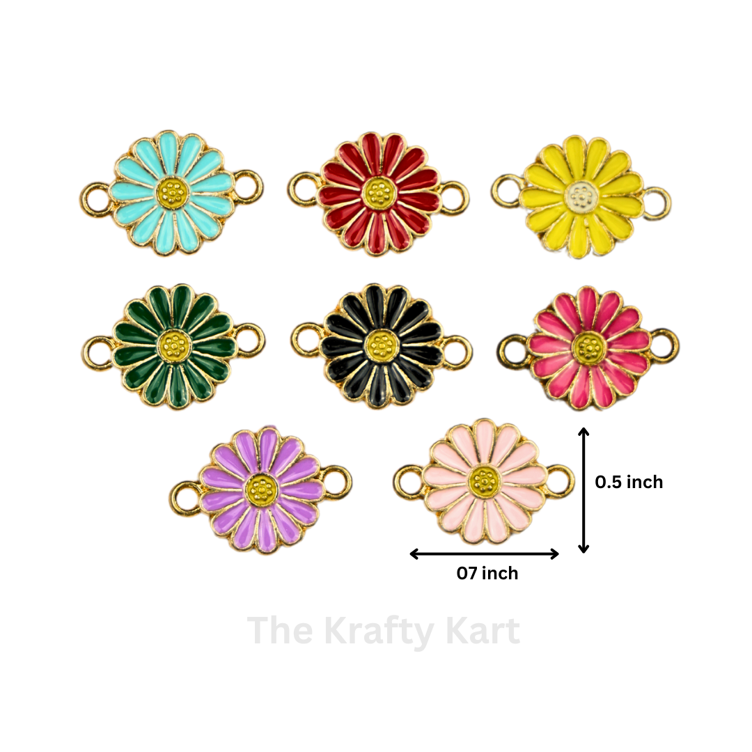 Daisy Flower Rakhi Charm