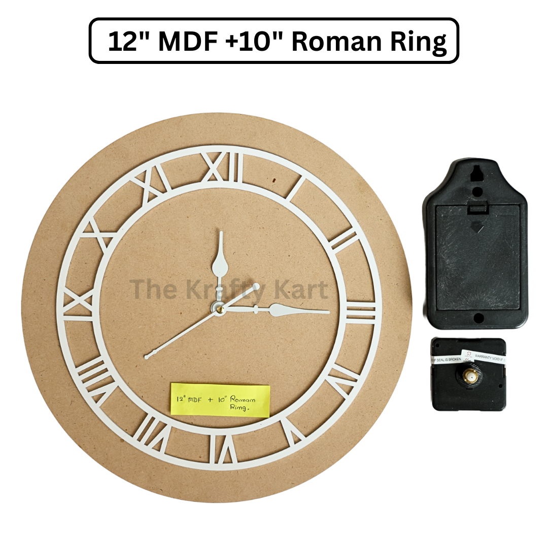 Roman Ring Clock Set