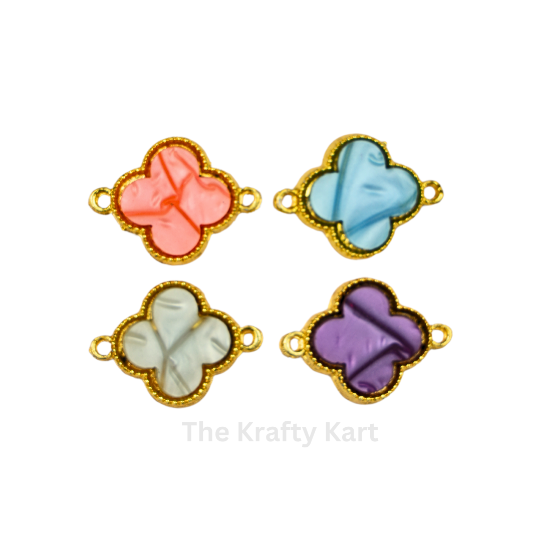 Crystal Flower Rakhi Charm