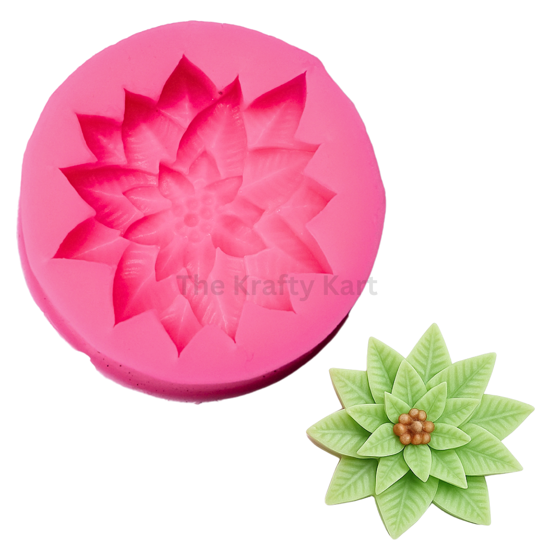 Sunflower Pink Candle Mould (A)