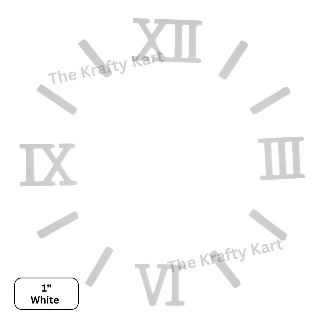 White Numbers