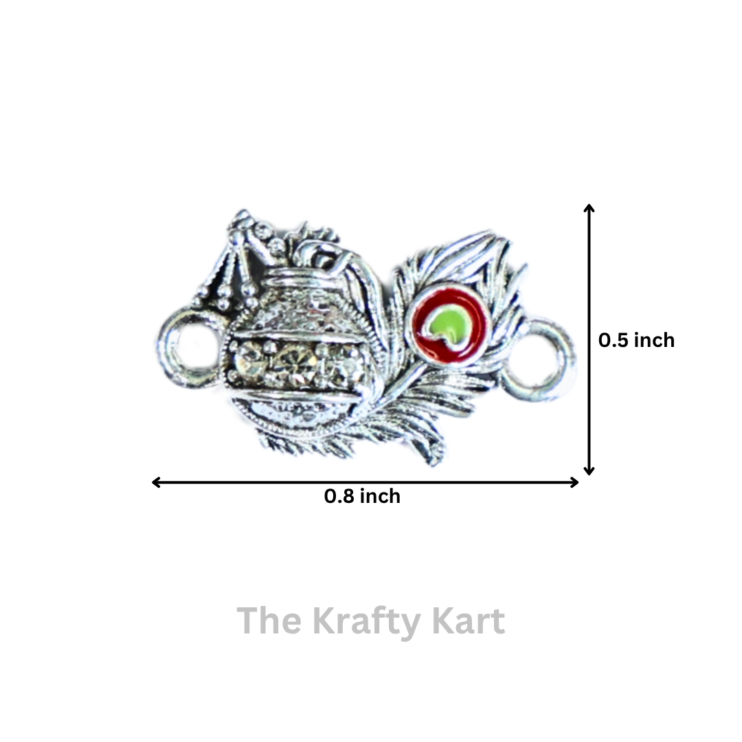 Silver Rakhi Charm (8)