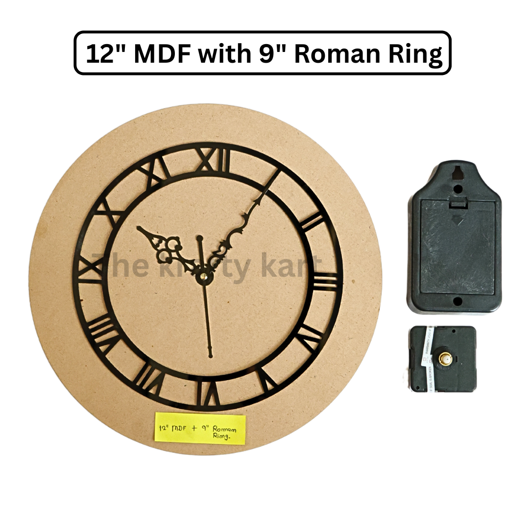 Roman Ring Clock Set