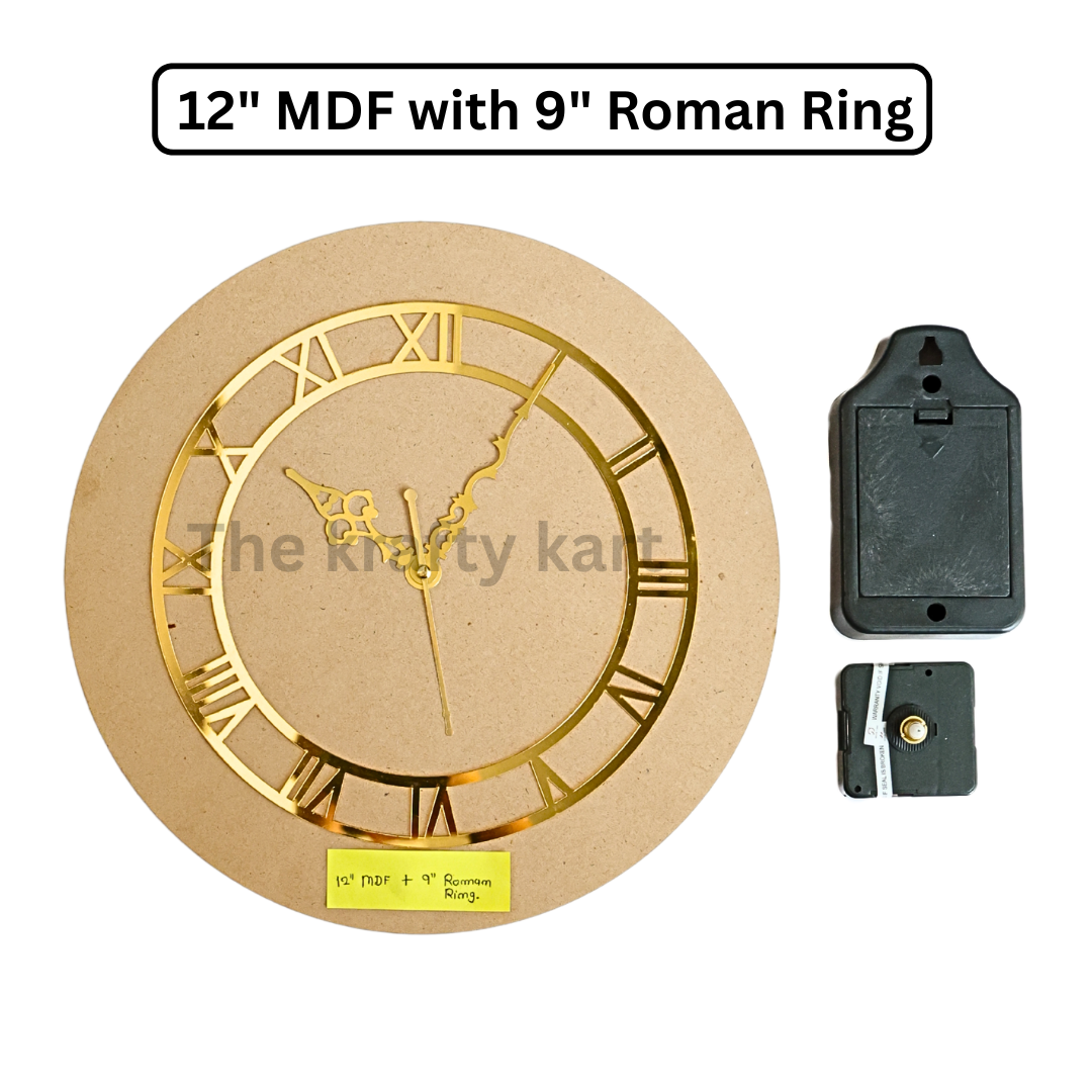 Roman Ring Clock Set