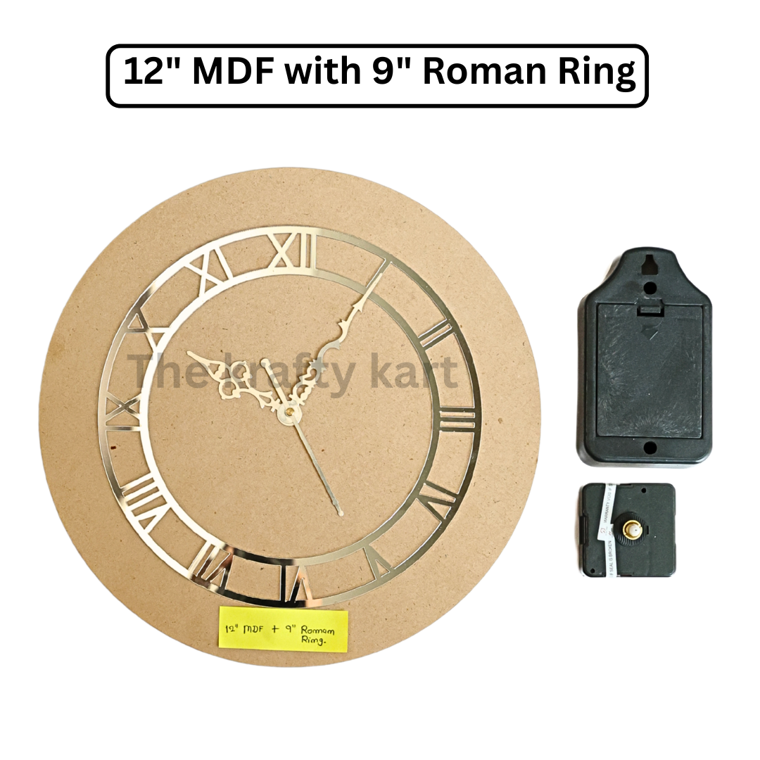 Roman Ring Clock Set
