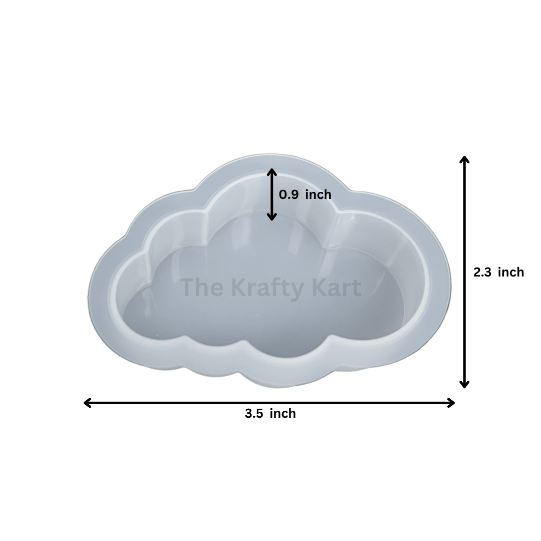 Small Cloud Candle Mould