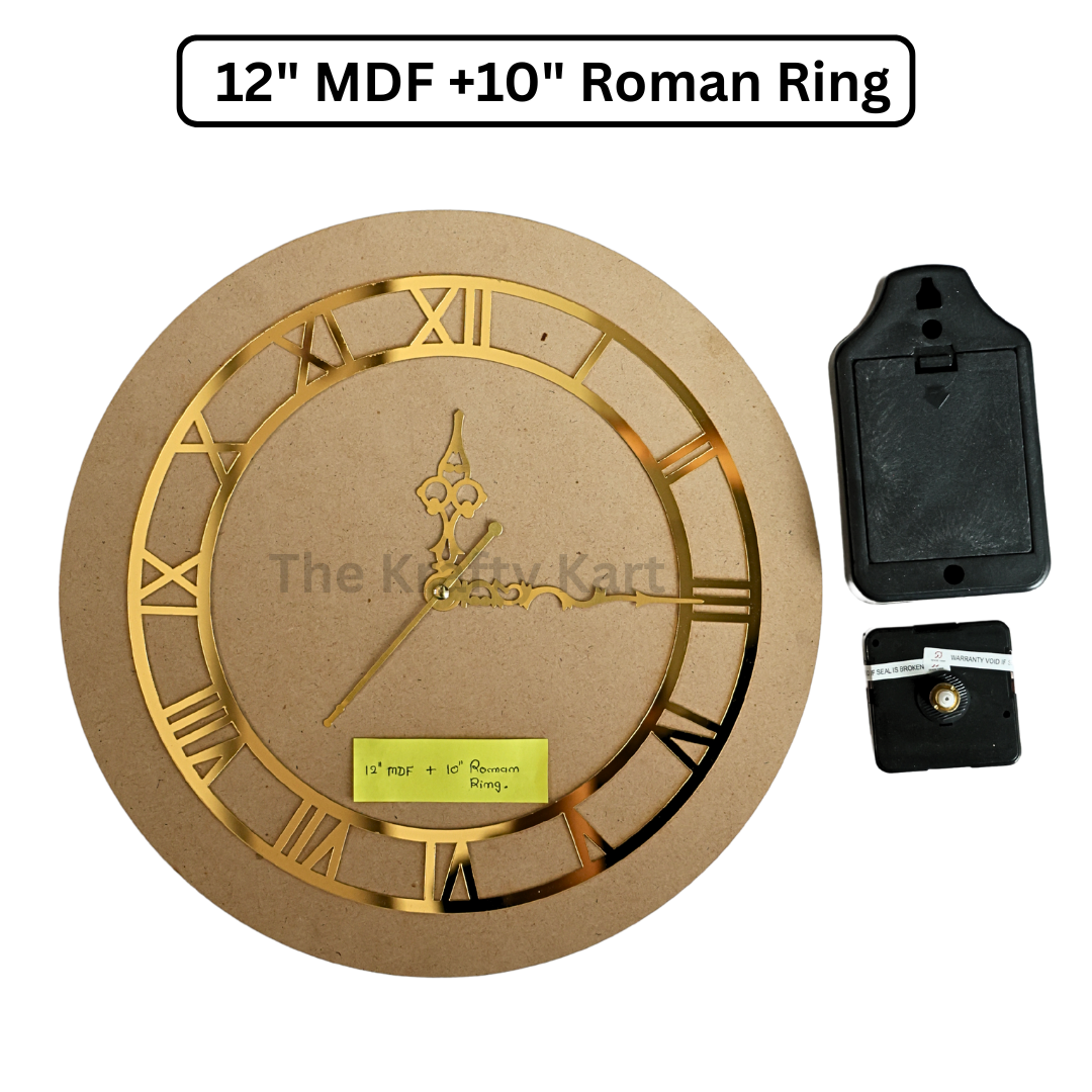 Roman Ring Clock Set