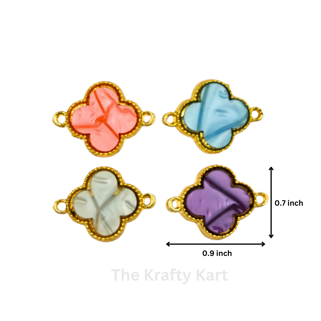 Crystal Flower Rakhi Charm