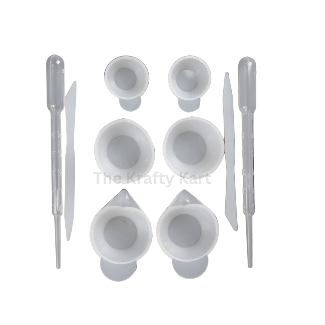 Mixing Cup With Silicon Stick & Dropper Mould