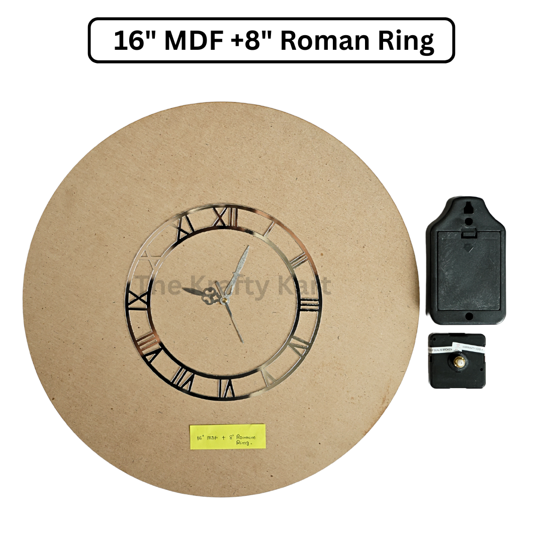Roman Ring Clock Set