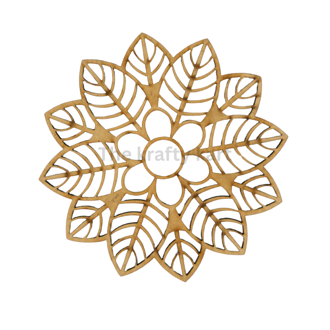 MDF Diwali T-Light Holder (S)
