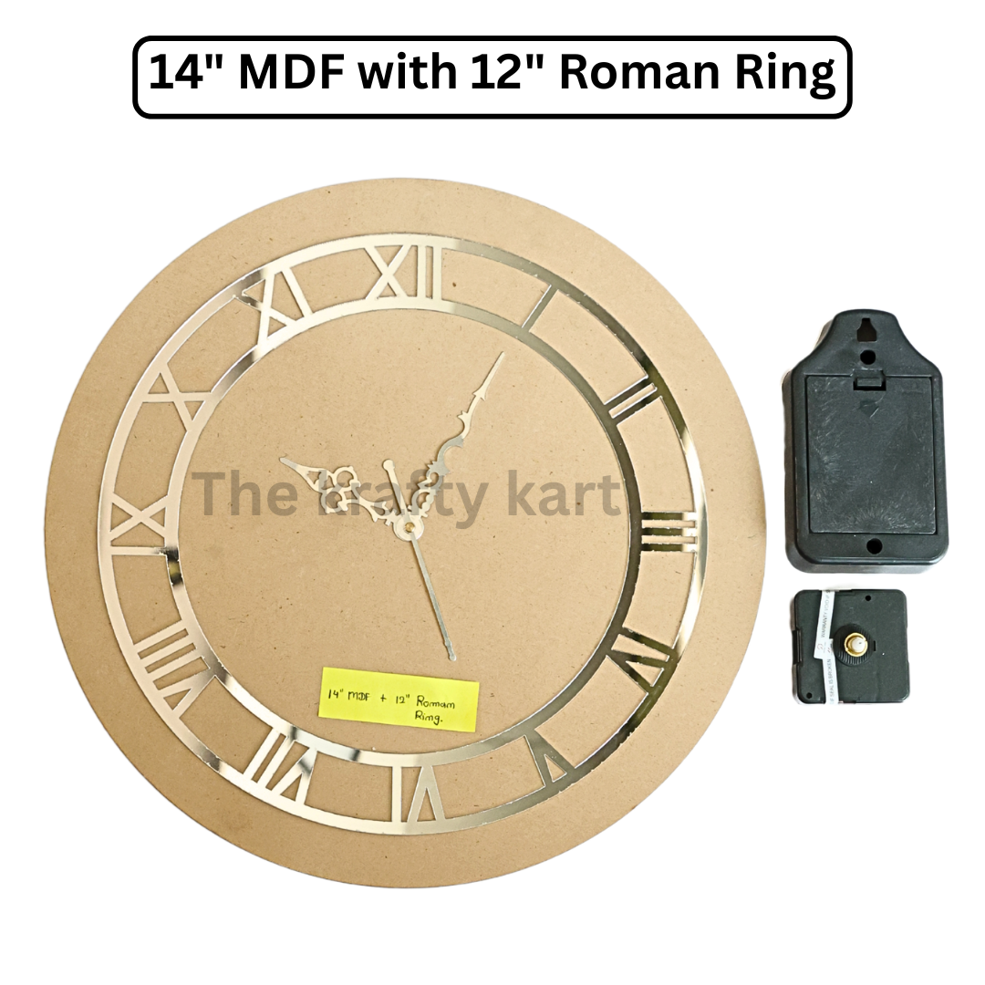 Roman Ring Clock Set