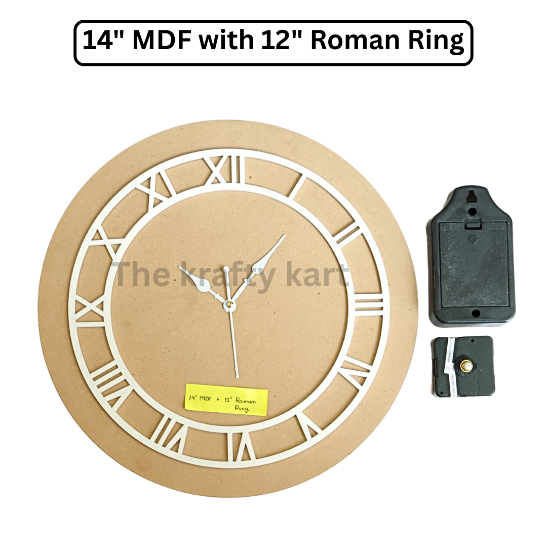 Roman Ring Clock Set