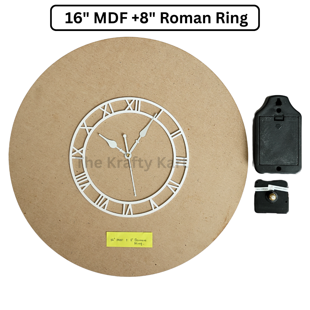 Roman Ring Clock Set