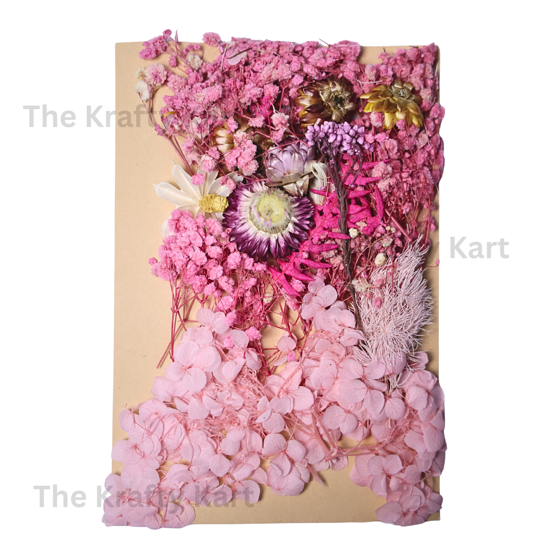 Pink Dry Flower Packet