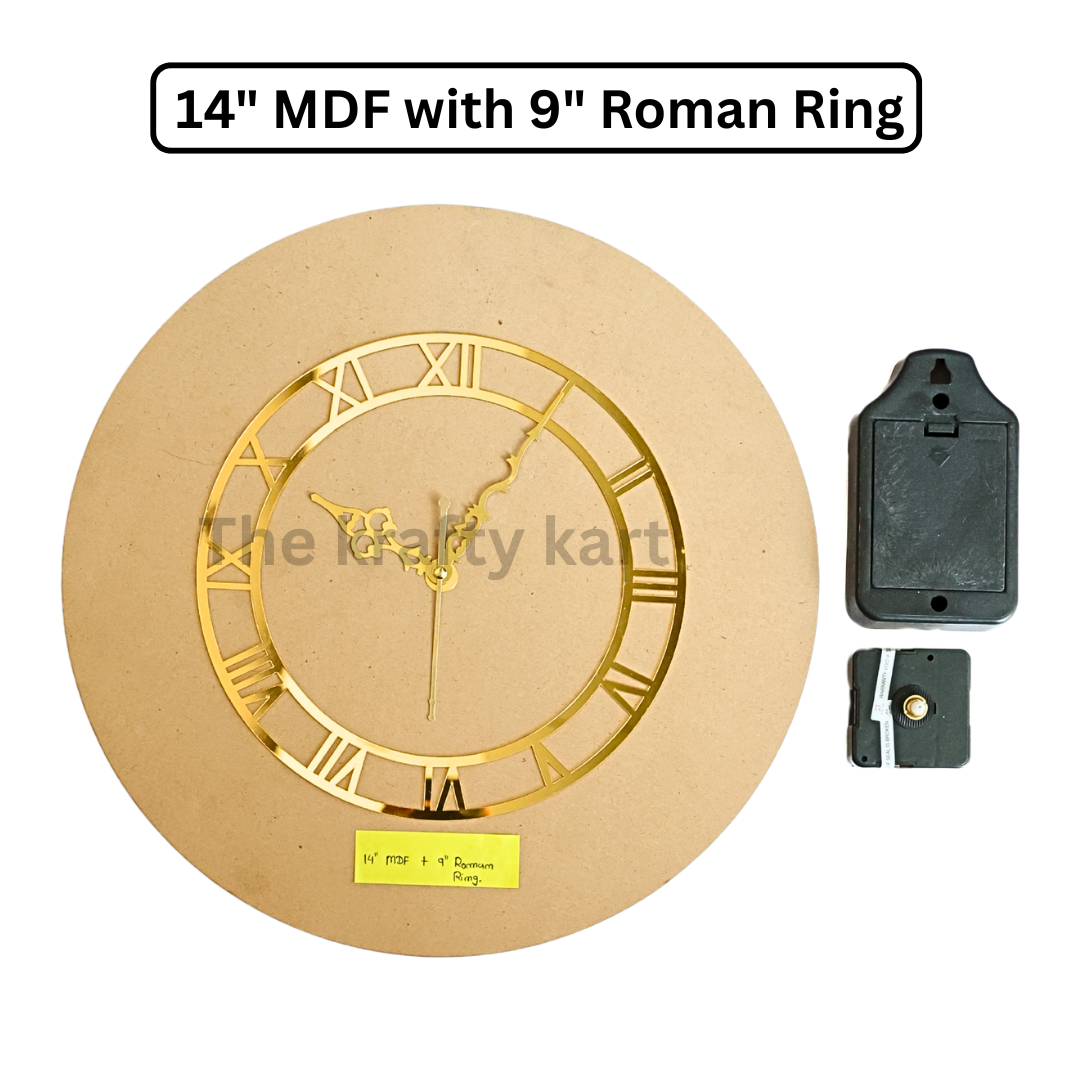 Roman Ring Clock Set