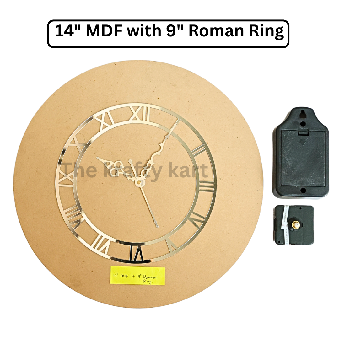Roman Ring Clock Set