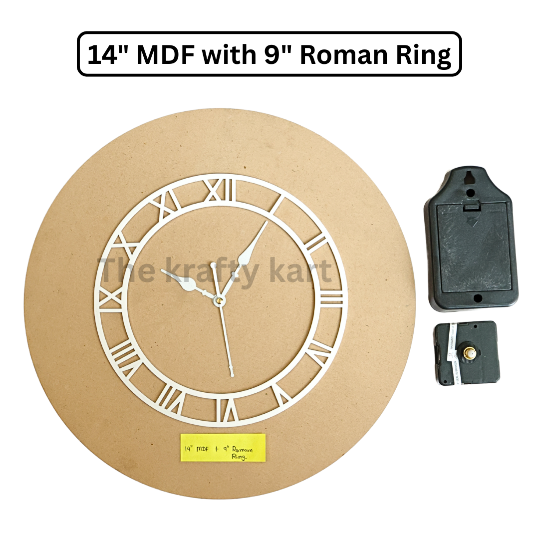 Roman Ring Clock Set