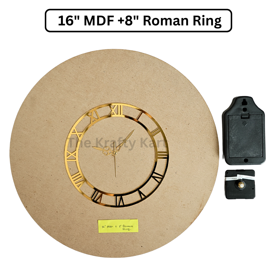 Roman Ring Clock Set