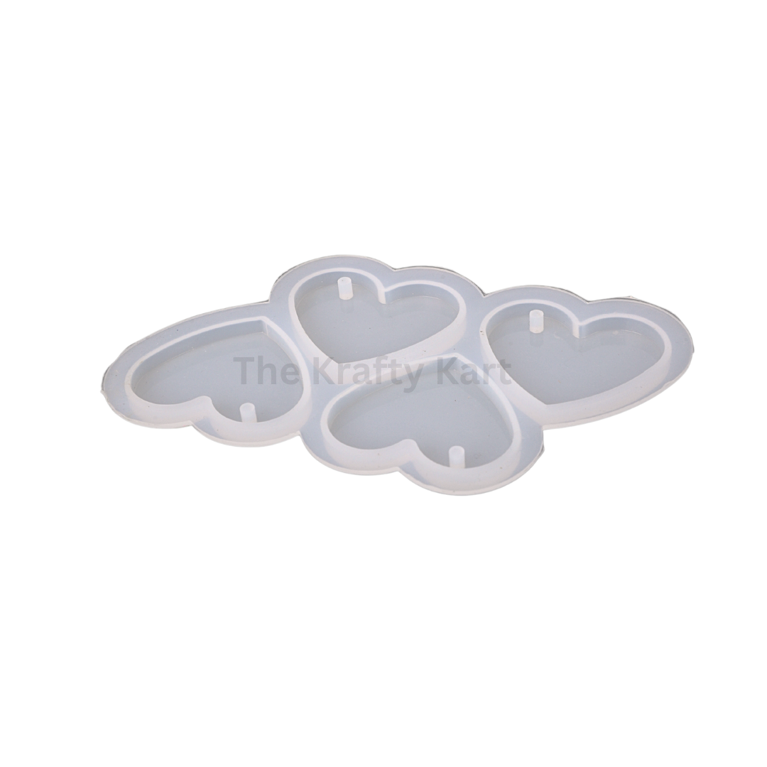 4 in 1 Heart Mould