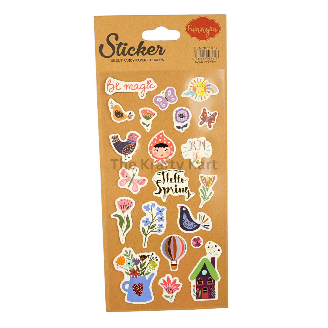 Journal - Cute Sticker (E)