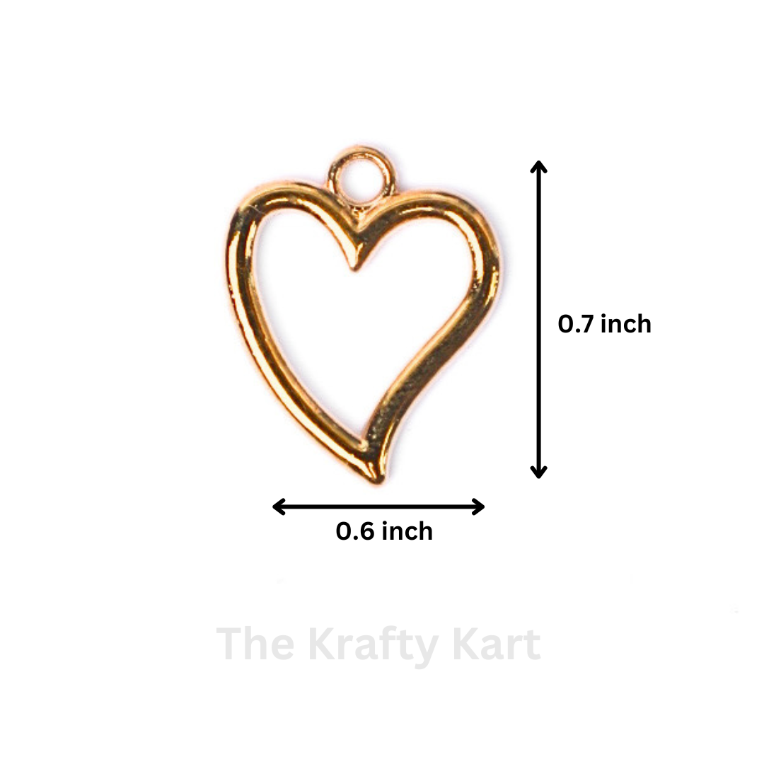 Charm - Golden Heart