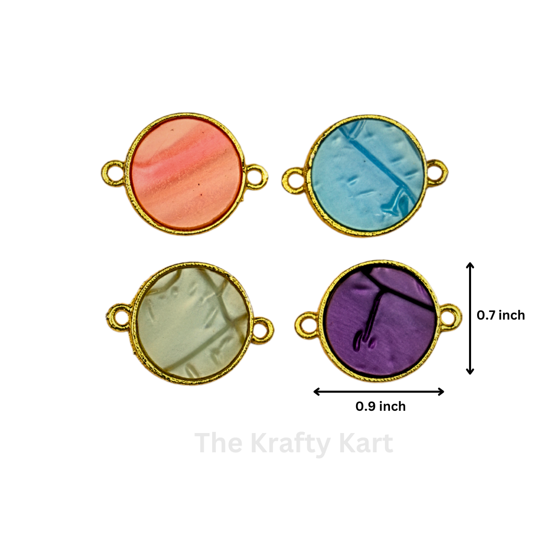 Crystal Round Rakhi Charm