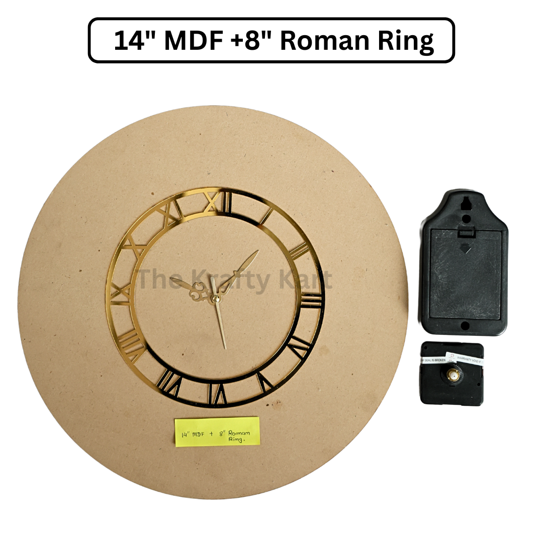 Roman Ring Clock Set