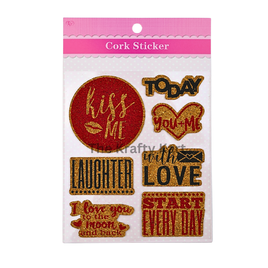 Journal - Cork Sheet Sticker (A)