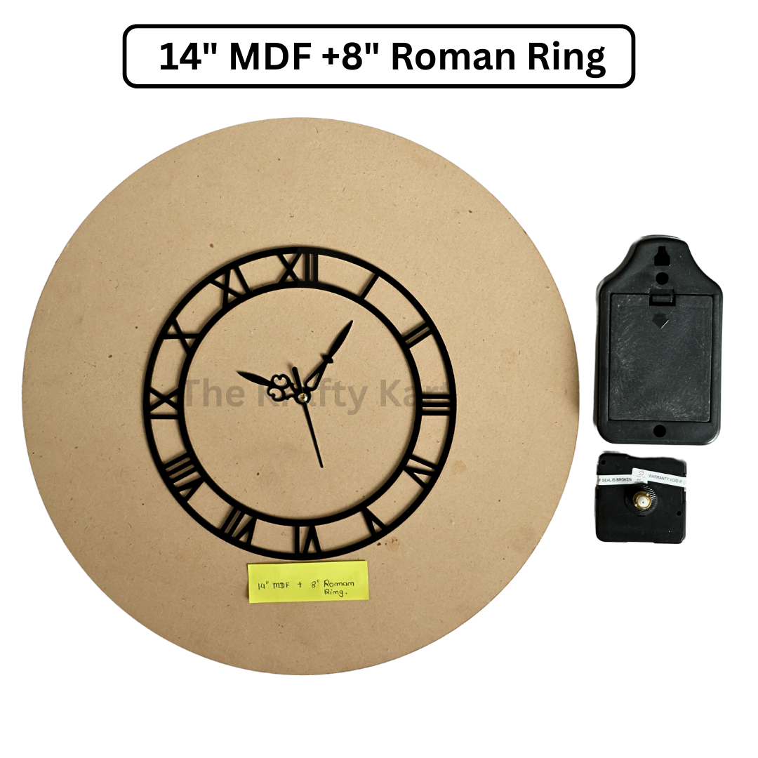Roman Ring Clock Set