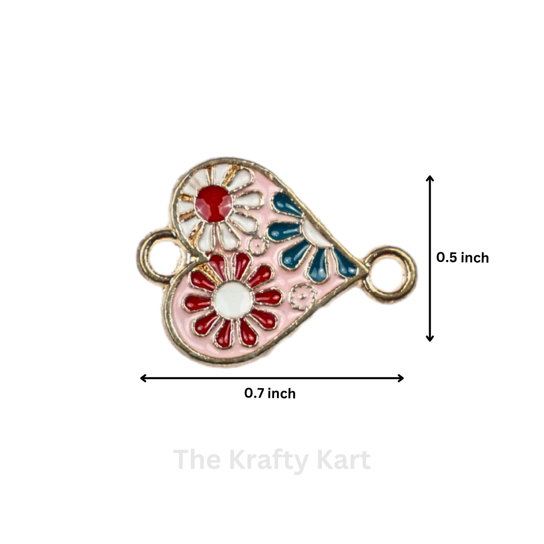 Rakhi Charm - Flower Heart