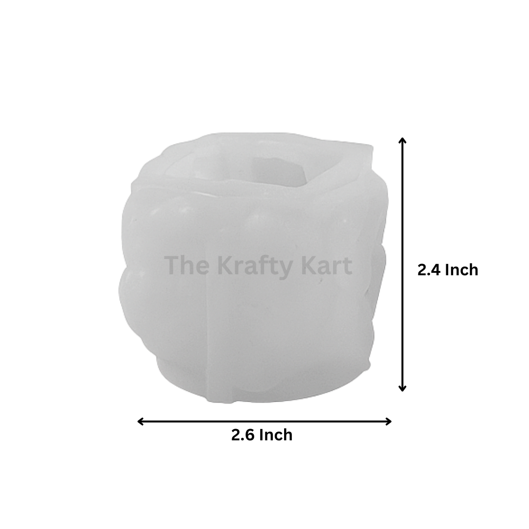 Flower Cube Handmade Mould