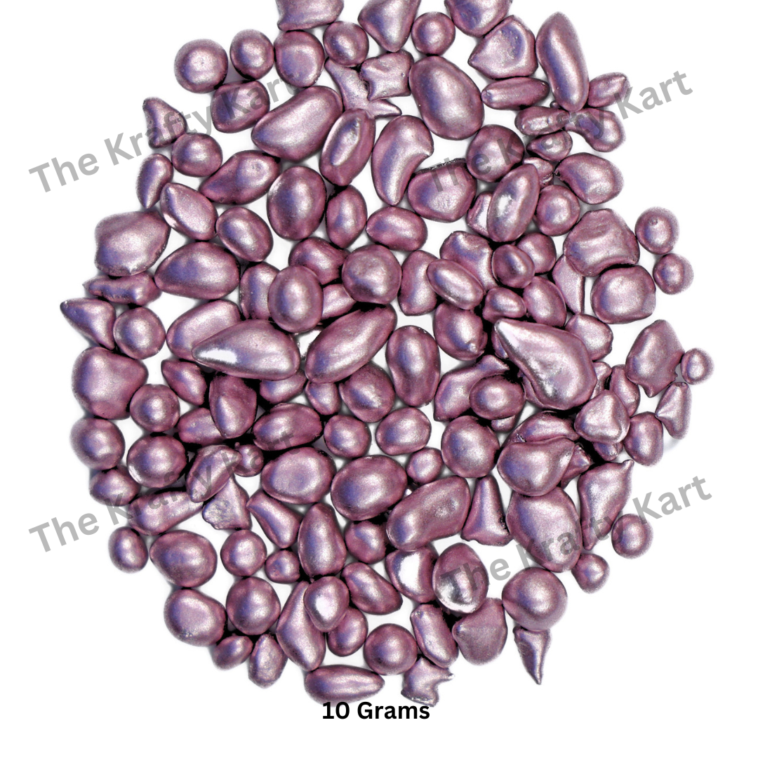 Metallic Stones (Pink)