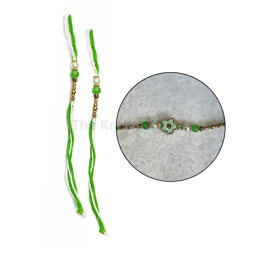 Readymade Rakhi Thread(5 Pairs) (37)