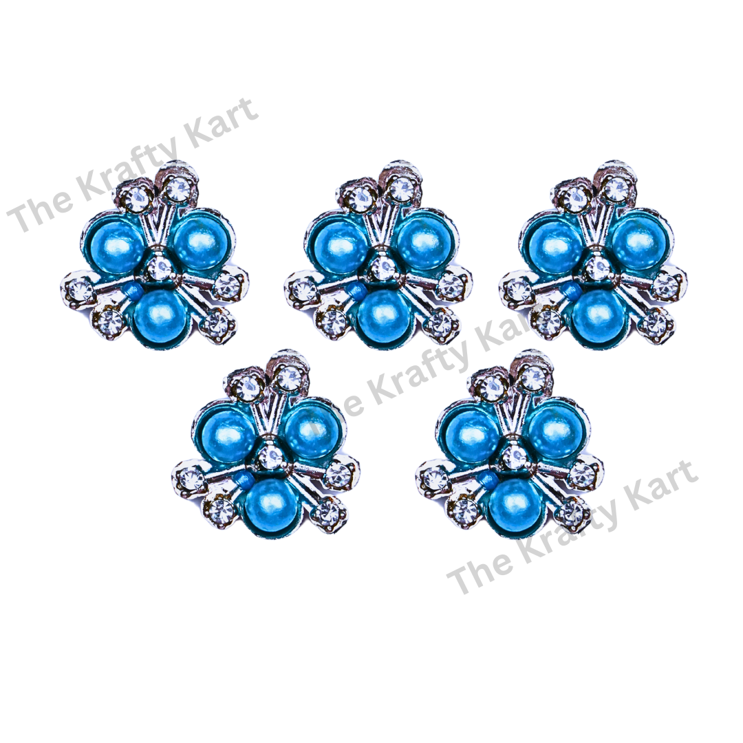 Decorative Flowers (Silver)