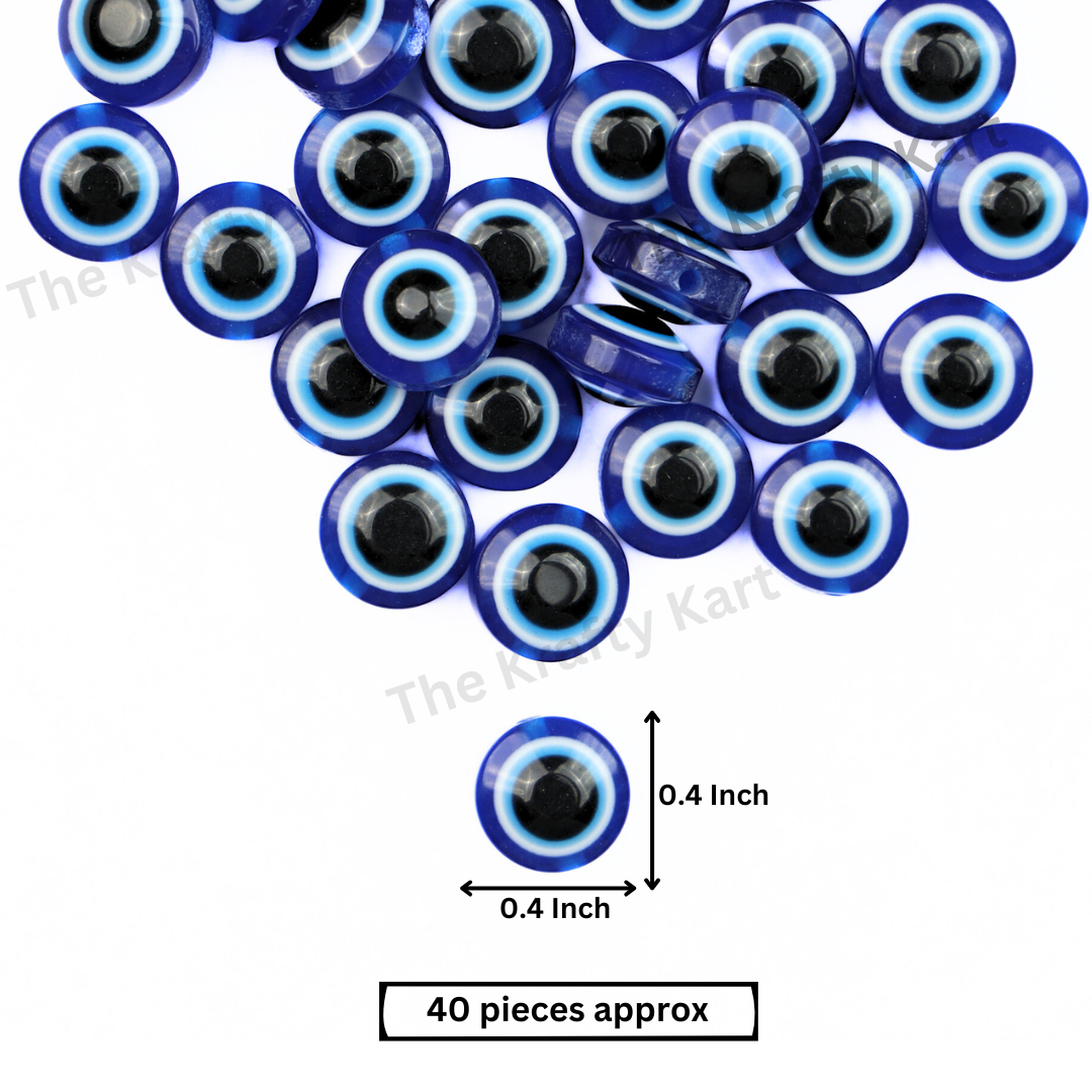 Round Evil Eye Beads