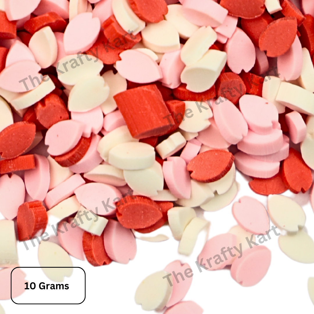 Red & White Heart Shakers