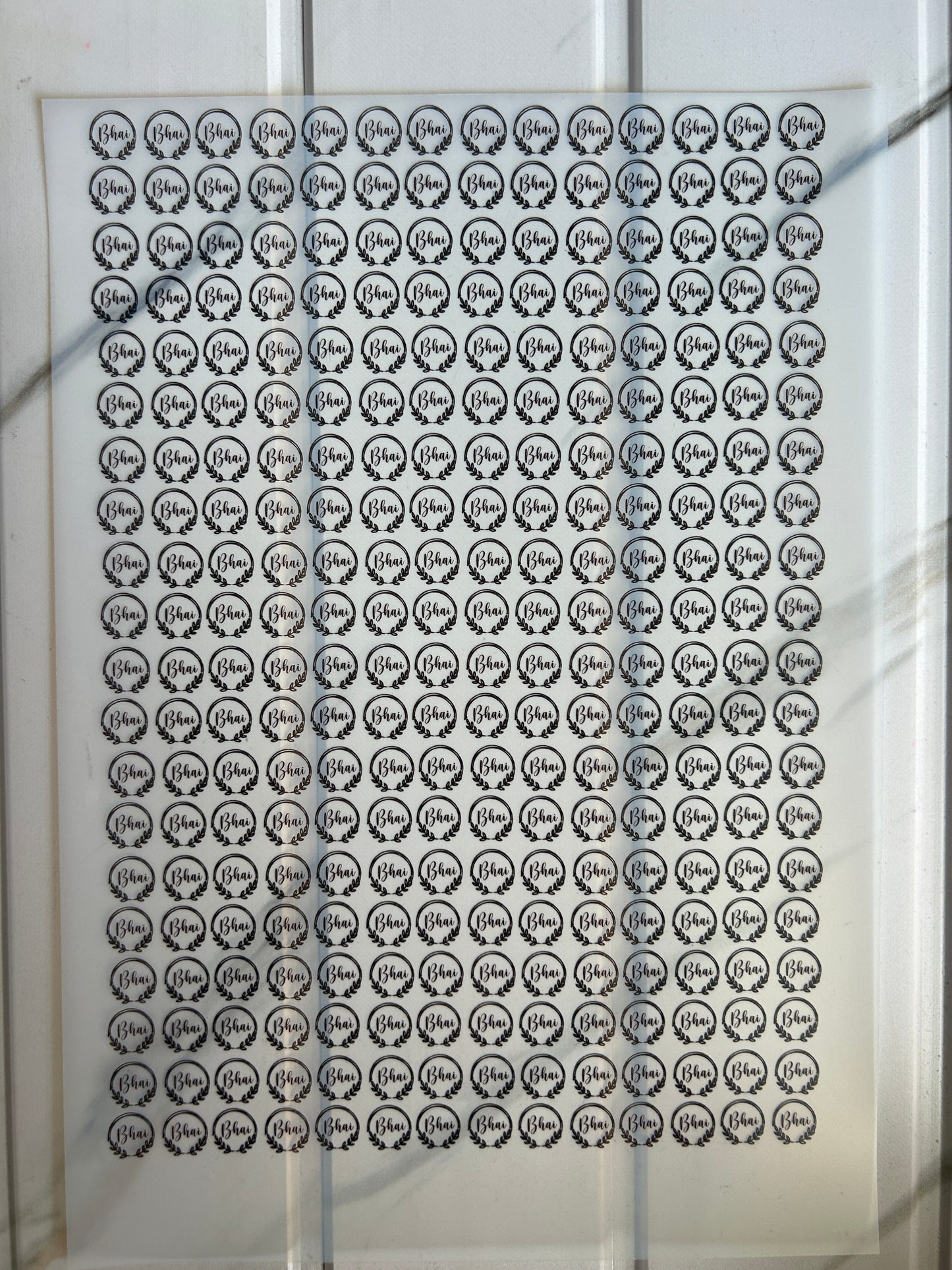 A4 Rakhi Insert Sheet (J)