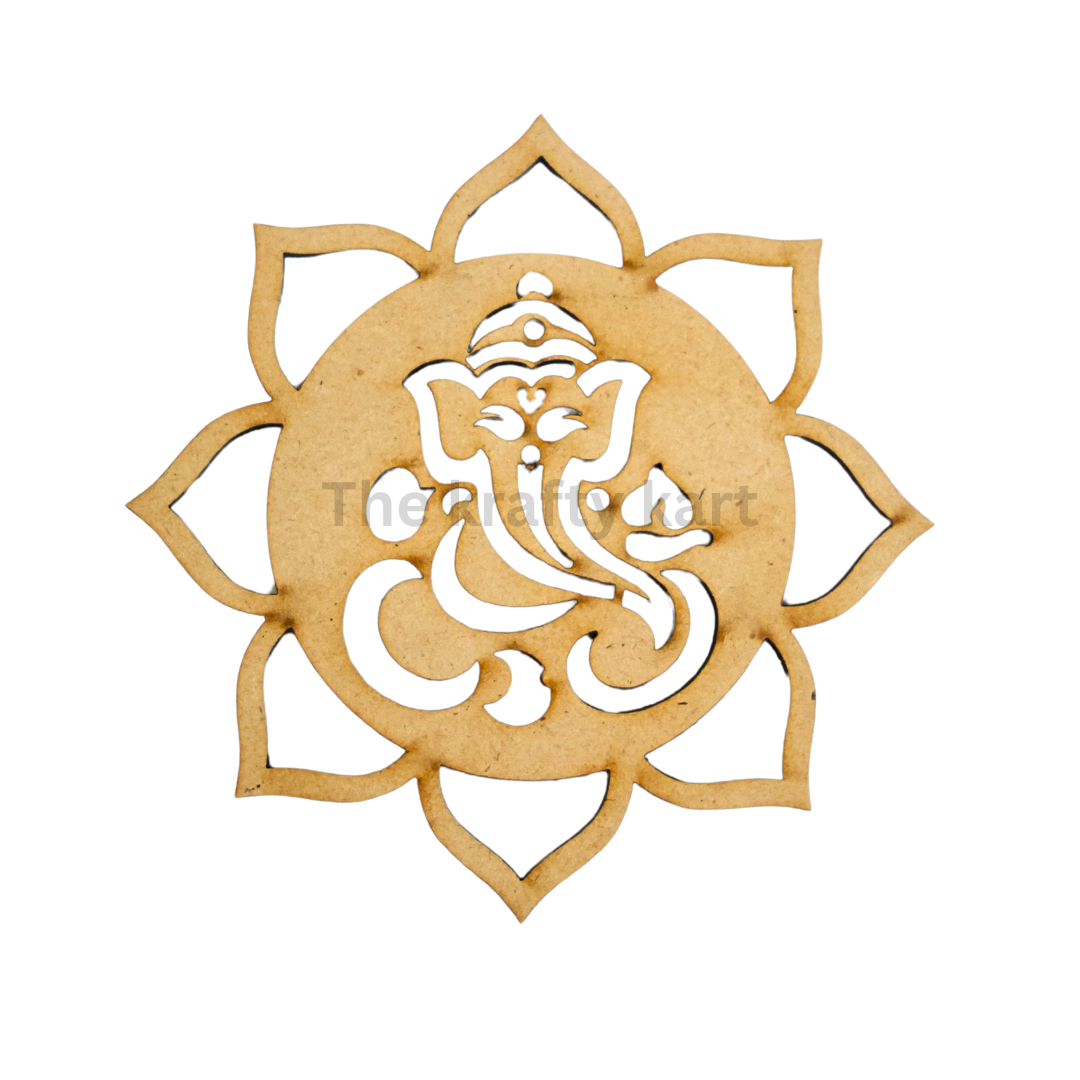 MDF Diwali Cutout - Ganeshji (C)