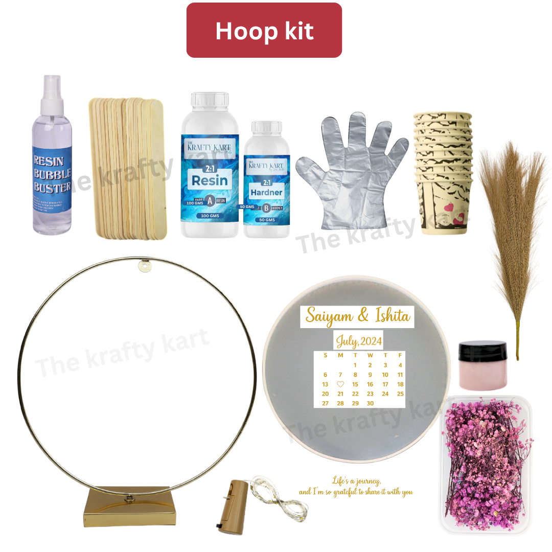 DIY Resin Hoop Kit