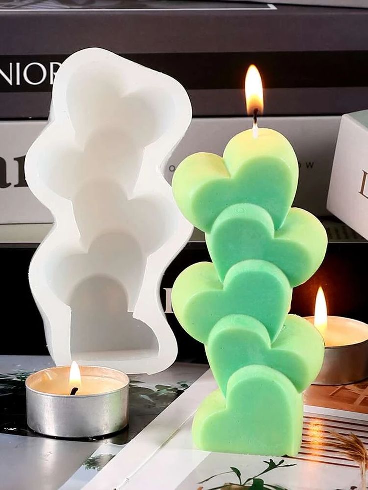 Heart Candle Mould