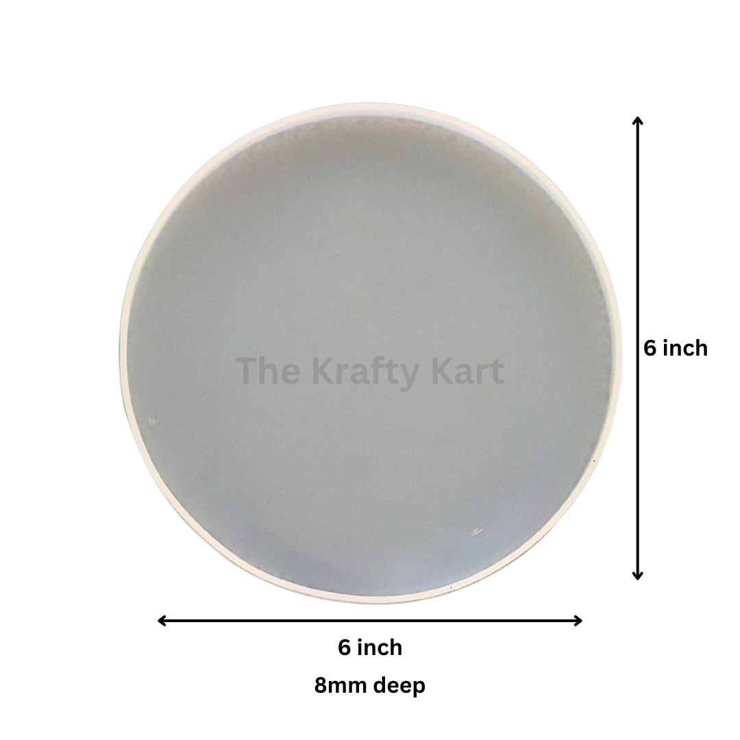 6" Round Coaster Mould