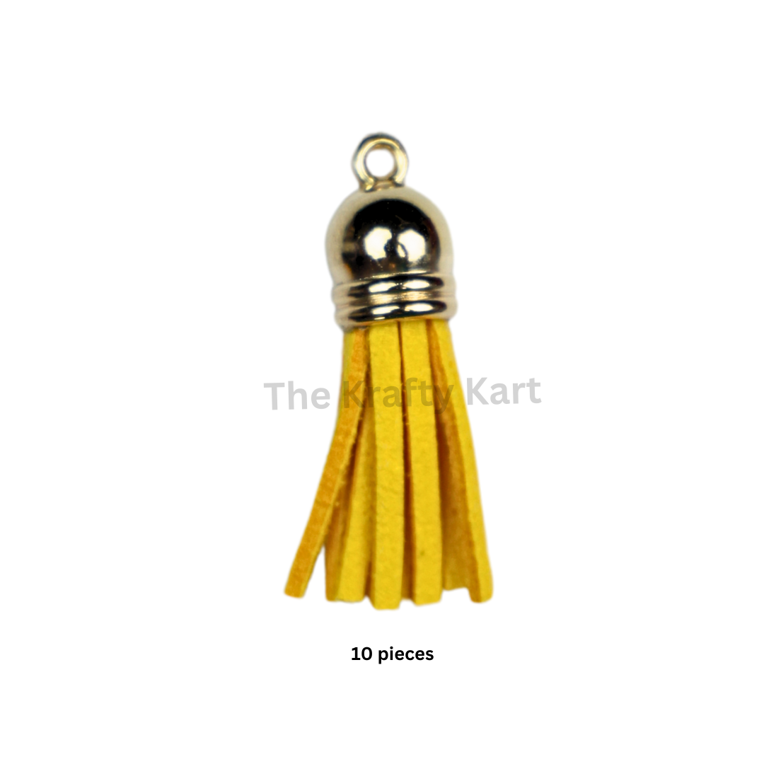 Golden Cap Tassels (10pcs)