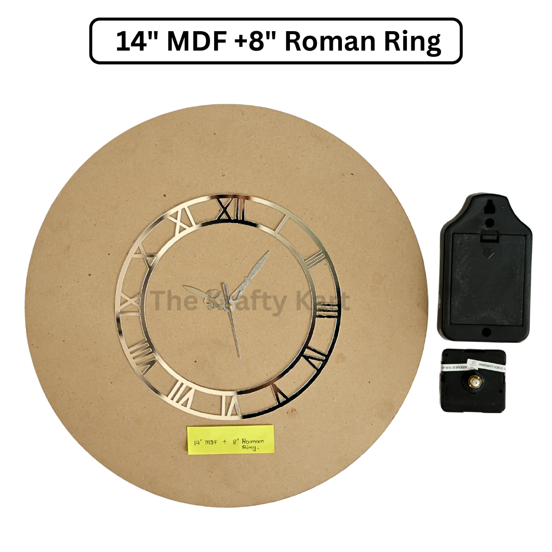 Roman Ring Clock Set