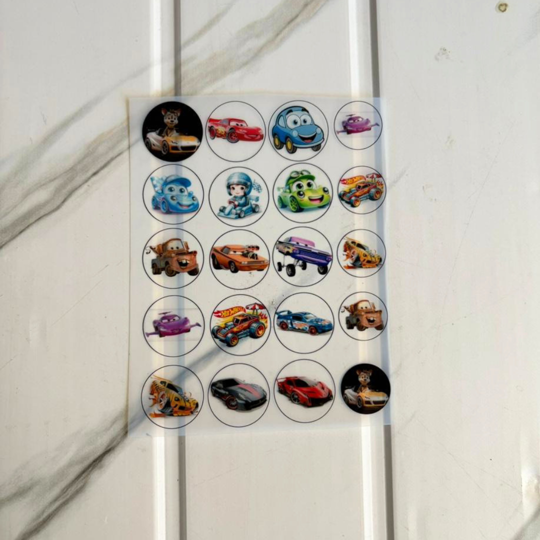 A6 Rakhi Insert Sheet - (Car)