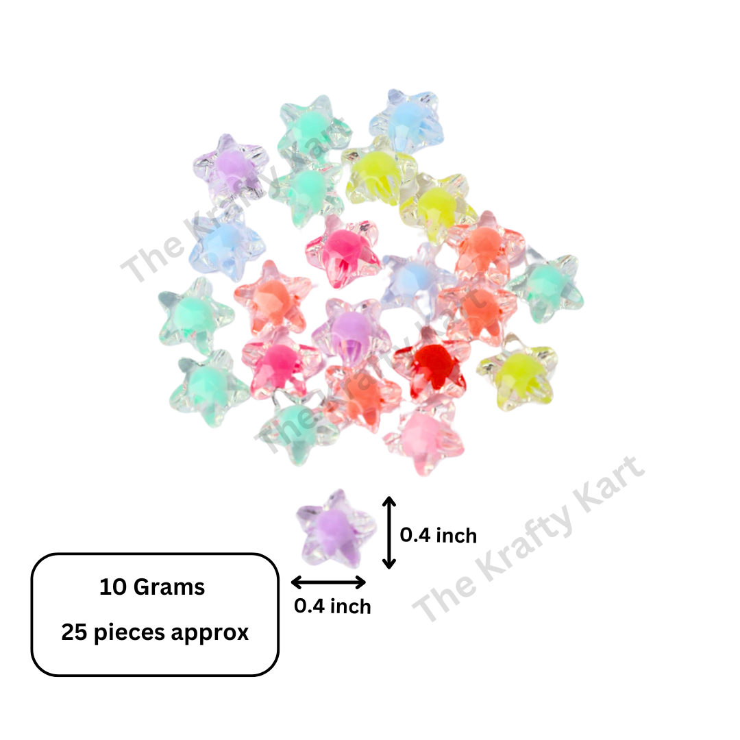 Cute Bracelet Charm - Crystal Star